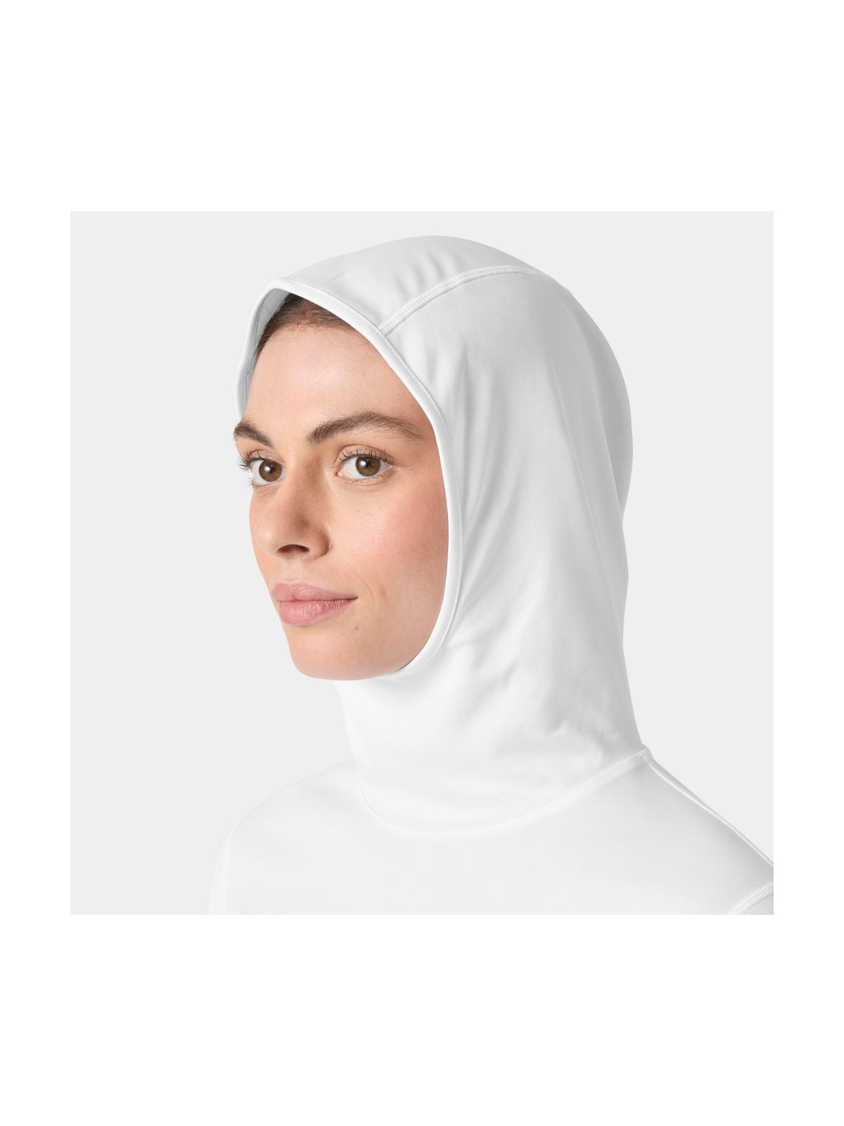 Bielizna termiczna damska HELLY HANSEN W HH TECH HOODIE biała