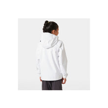 Kurtka HELLY HANSEN JR CREW HOODED JACKE biały - Adventure Sports
