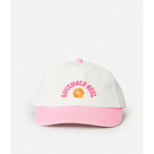 Czapka z daszkiem RIP CURL Washed Twill Cap-Girl różowy
