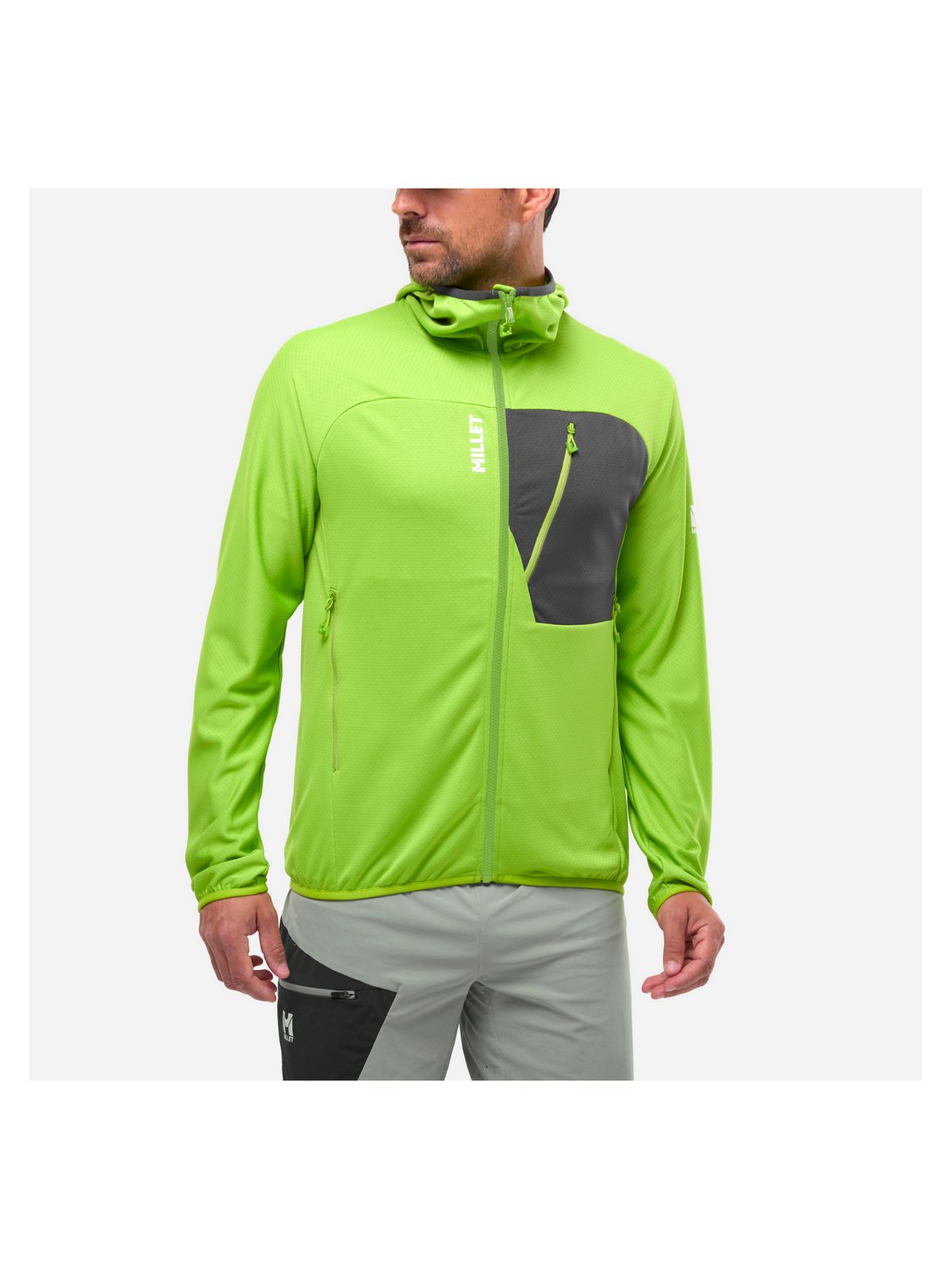 Bluza męska MILLET Lokka Hoodie Iii M żółta limonkowa
