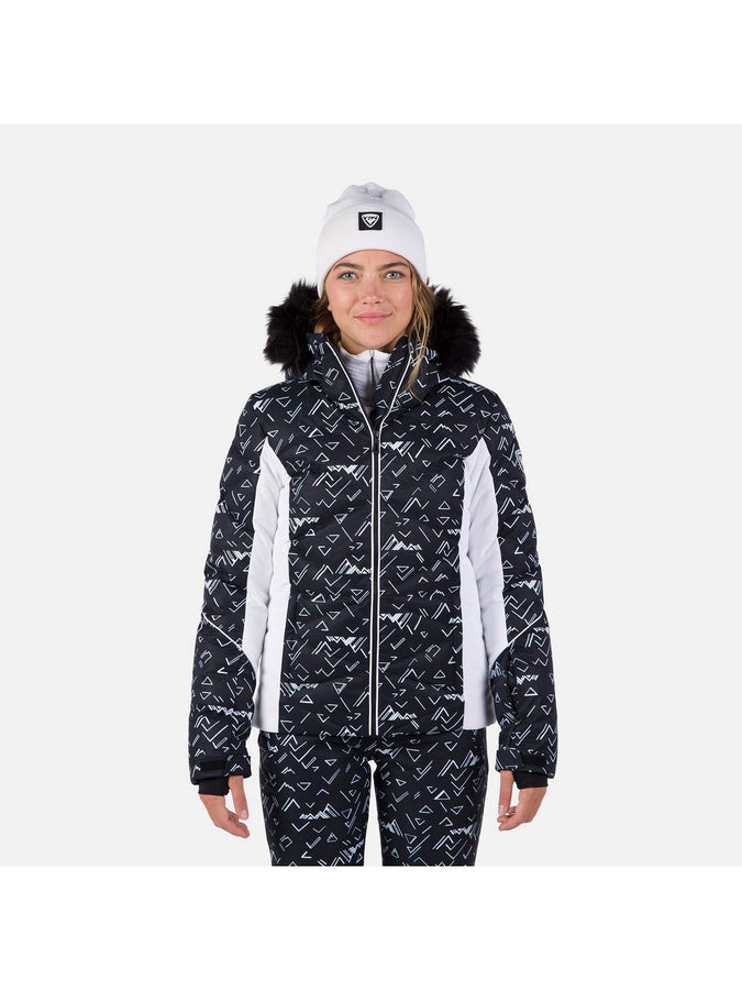 Kurtka na narty damska Rossignol W Staci Pr Puffy Jkt czarny