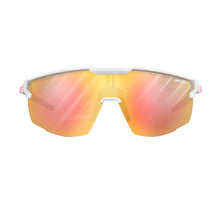 Okulary fotochromowe Julbo Ultimate - biały/różowy | Reactiv Light Amplifier cat 1-3 - L - Adventure Sports
