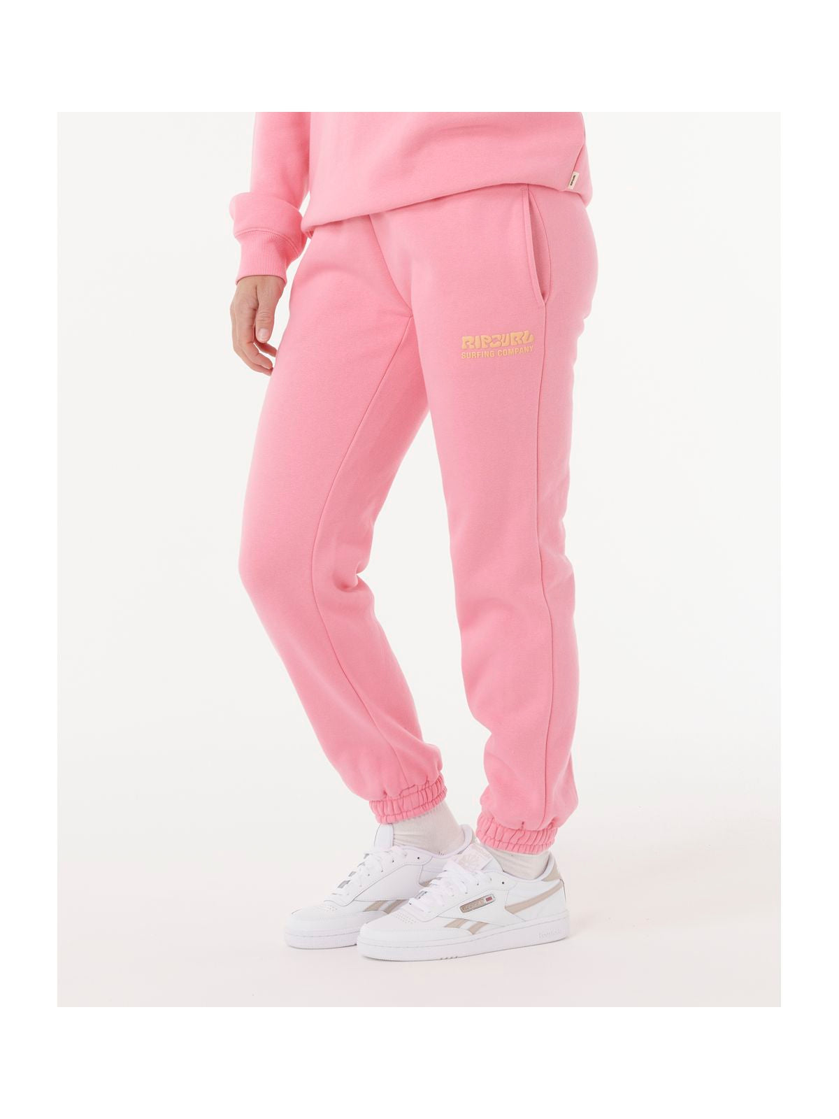 Spodnie RIP CURL SURF PUFF TRACK PANT różowe