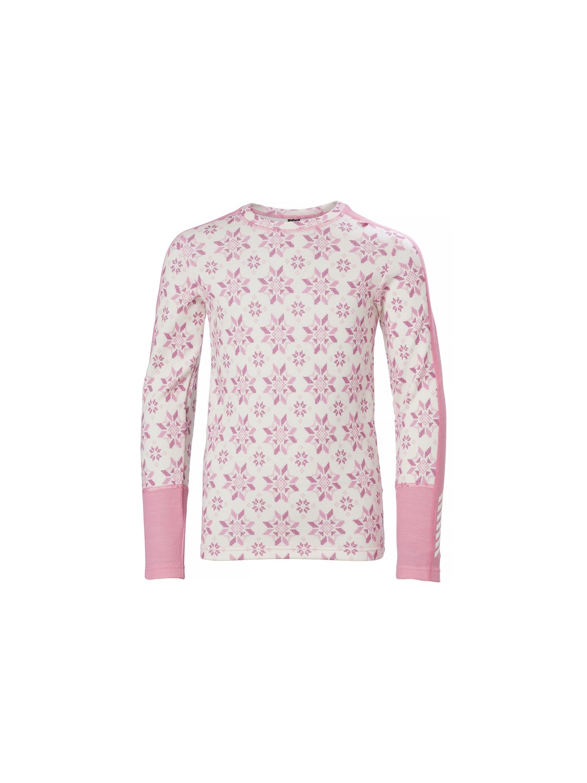 Bielizna Helly Hansen Jr Graphic Lifa Merino Set różowy