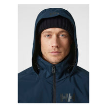 Kurtka męska HELLY HANSEN Hp Racing Lifaloft Hooded Jkt  kolor granatowy
