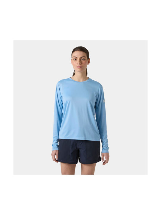 Bielizna termiczna damska HELLY HANSEN W HH TECH CREW LS 2.0 niebieska
