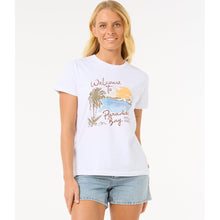 Koszulka RIP CURL Paradise Bay Standard Tee biały
