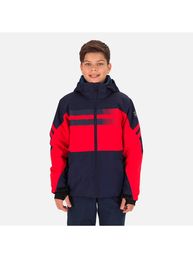 Kurtka ROSSIGNOL Boy Course Jkt granatowy