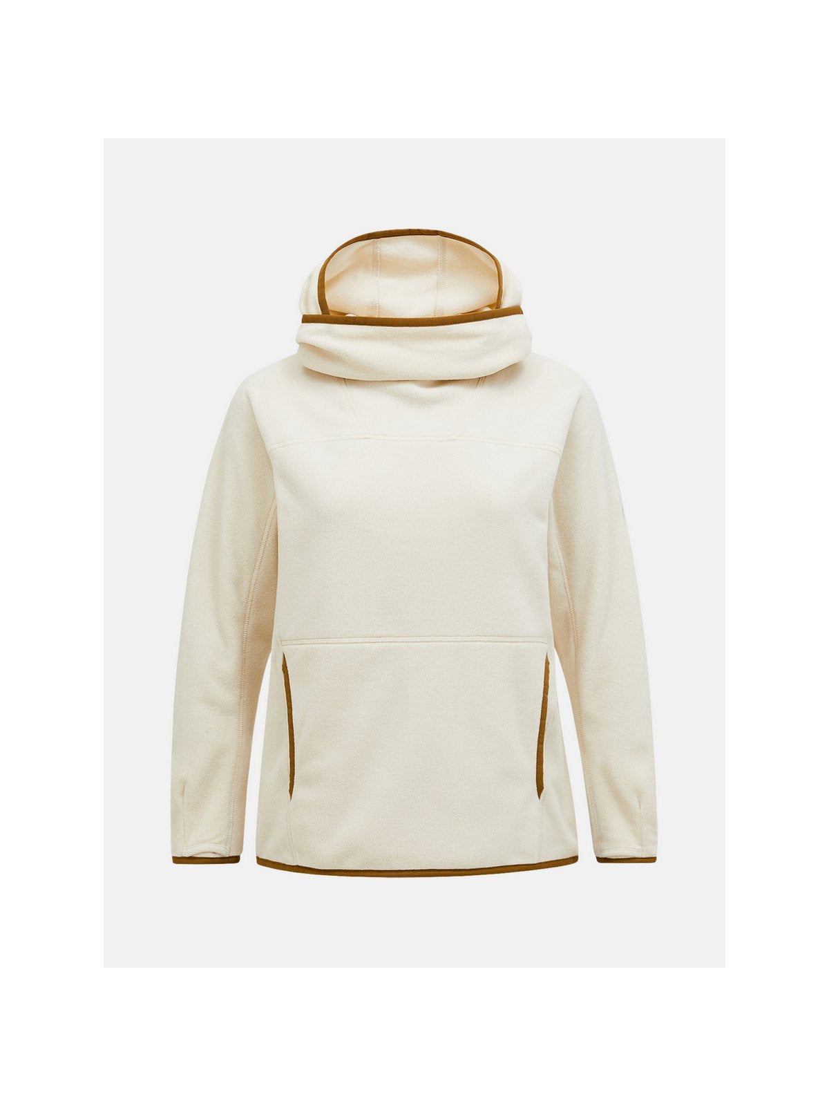 Bluza PEAK PERFORMANCE Treeline Fleece Hood Women piaskowy