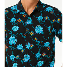 Koszula męska w kwiaty RIP CURL Surf Revival S/S Shirt czarny
