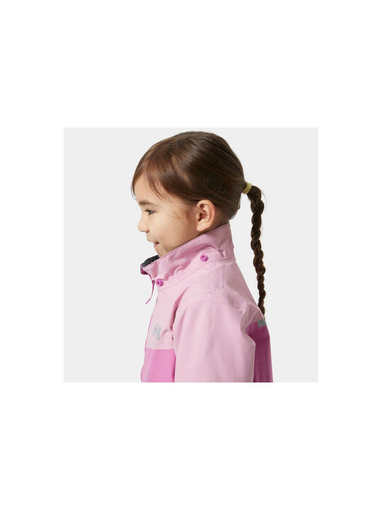 Kurtka dziecięca Wodoodporna HELLY HANSEN K Shelter Ht Jacket różowa
