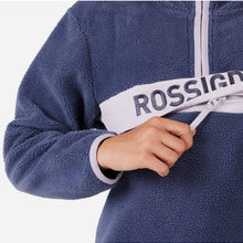 Bluza dziecięca ROSSIGNOL JR ALLTRACK ANORAK FLEECE niebieska
