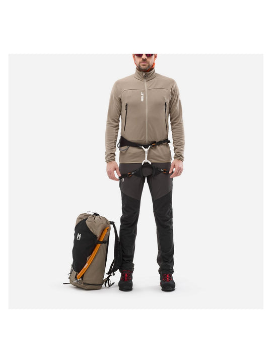 Bluza męska MILLET Fusion Grid Jkt M brązowa
