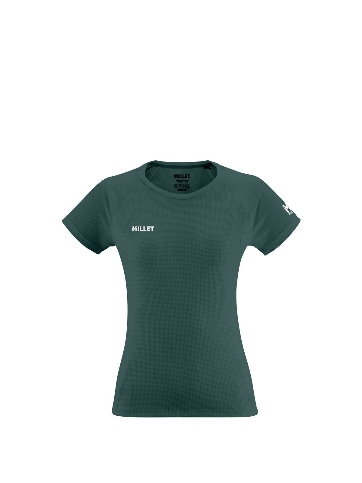 Koszulka MILLET FUSION TS SS W zielony - Adventure Sports