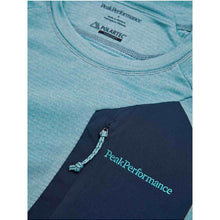 Bluza PEAK PERFORMANCE W Freelight Polartec Grid Crew niebieski
