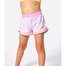 Szorty kąpielowe dziewczęce RIP CURL Rainbow Tide Boardshort - Girl fioletowe
