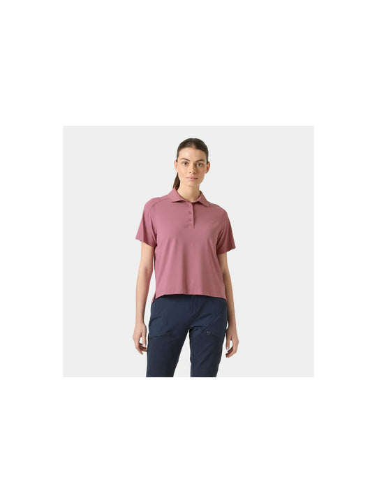 Koszulka damska HELLY HANSEN W Hp Salina Polo różowa
