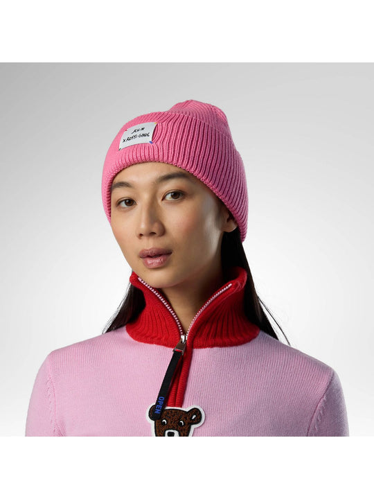 Czapka damska ROSSIGNOL W Jcc Beanie różowa
