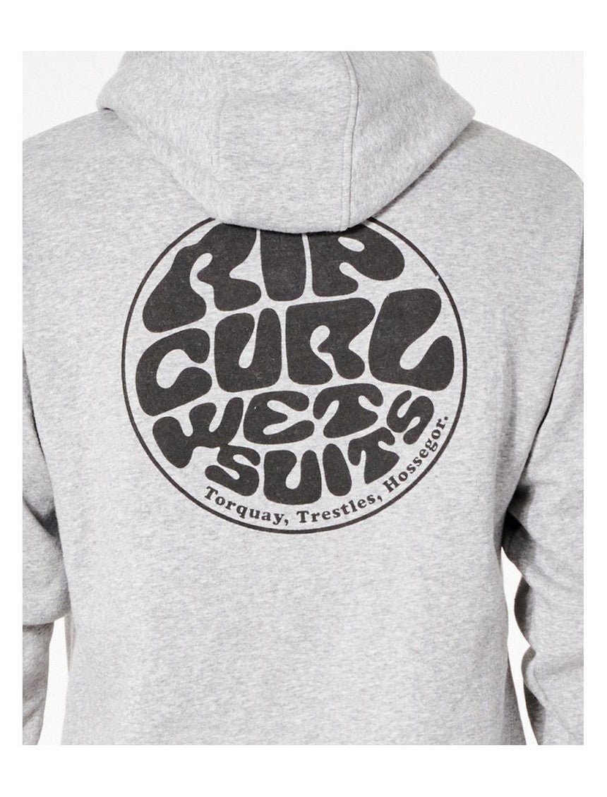 Bluza RIP CURL Wetsuit Icon Hood szary