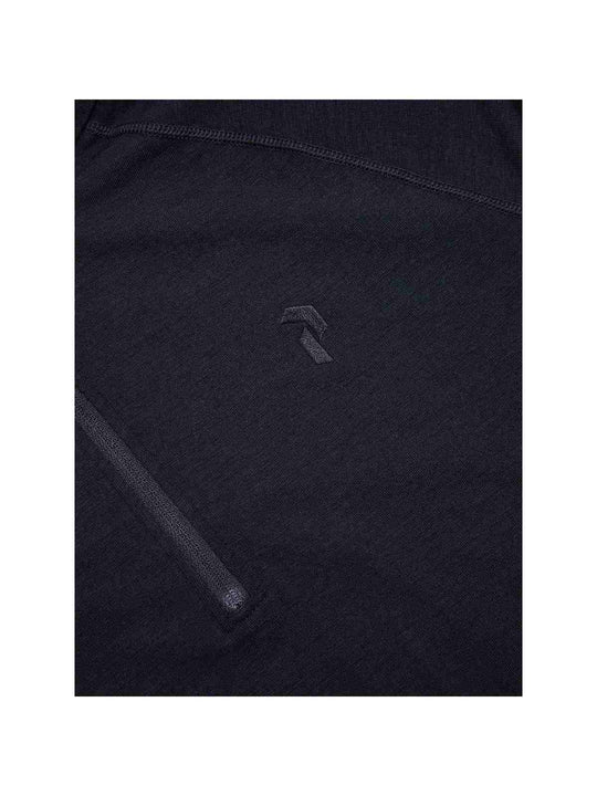 Koszulka Termiczna PEAK PERFORMANCE Magic Half Zip Wool-blend Baselayer Men czarny
