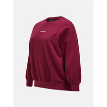 Bluza PEAK PERFORMANCE Original Terry Crew Women bordowy
