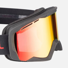 Gogle Narciarskie ROSSIGNOL Spiral Black Red Cat 2 czarny
