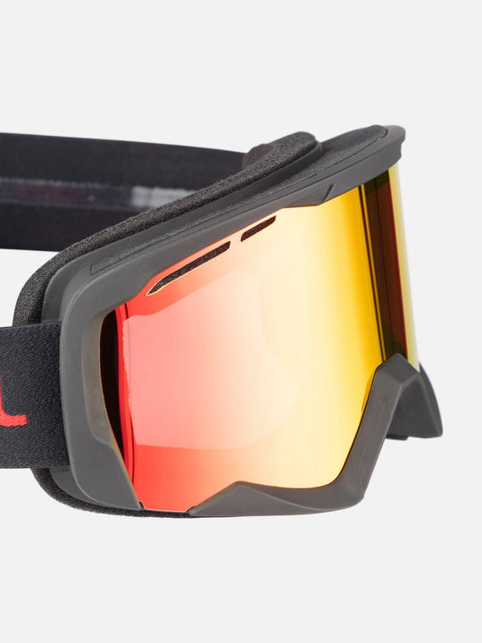 Gogle Narciarskie ROSSIGNOL Spiral Black Red Cat 2 czarny
