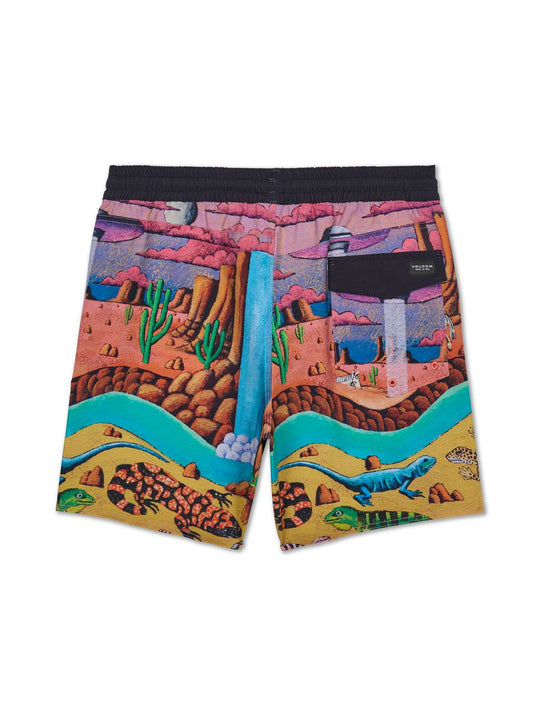 Szorty kąpielowe VOLCOM Fa Mickey Mason Trunk 17 multikolor
