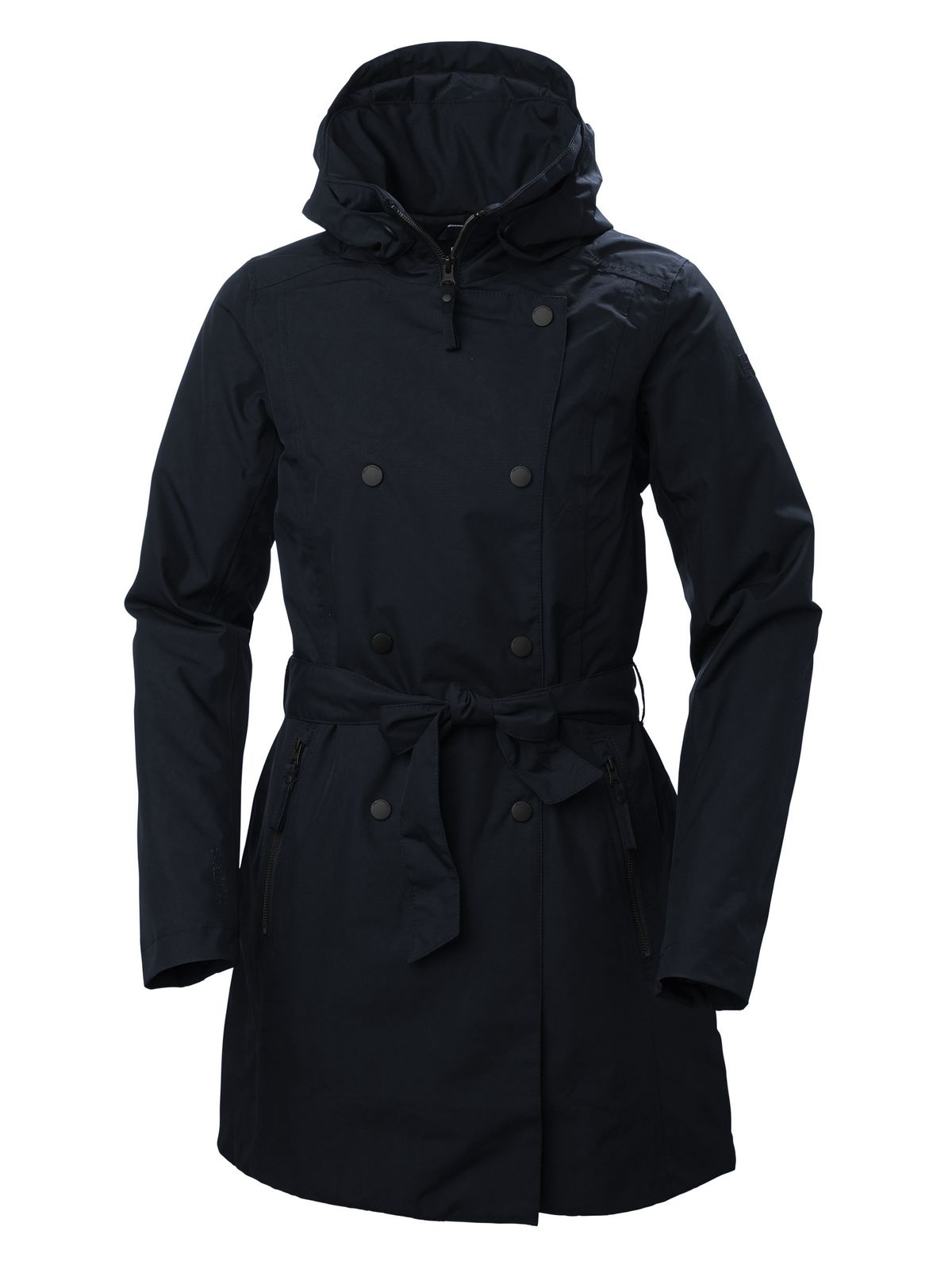 Płaszcz damski HELLY HANSEN W Welsey Ii Trench Insulated czarny