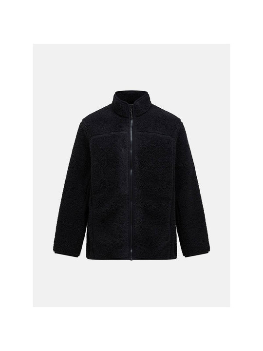 Bluza męska PEAK PERFORMANCE Solid Heavy Pile Jacket czarna
