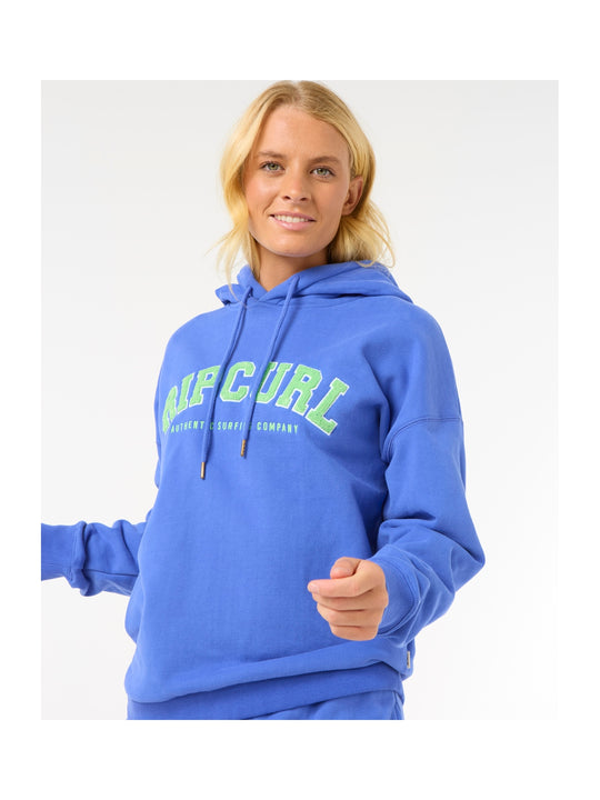 Bluza z kapturem RIP CURL Varsity Hoodie fioletowa
