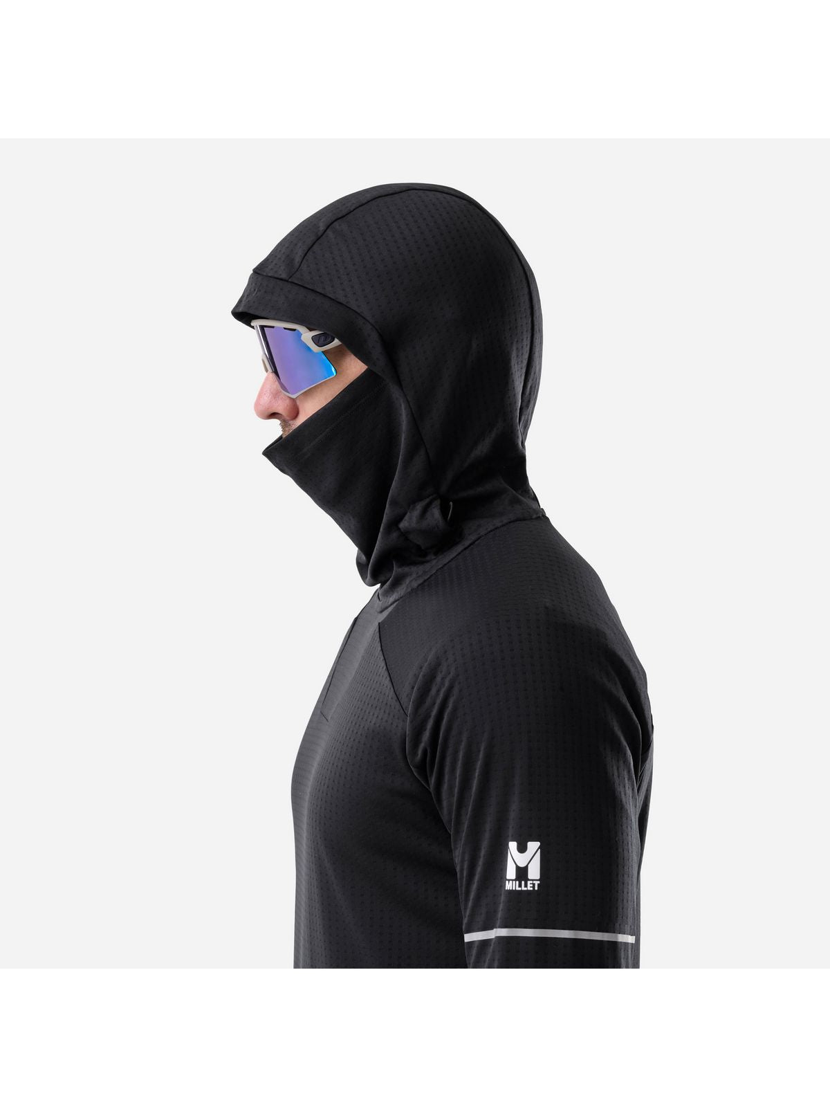 Koszulka męska MILLET M Intense Safe And Warm Ts Ls M czarna