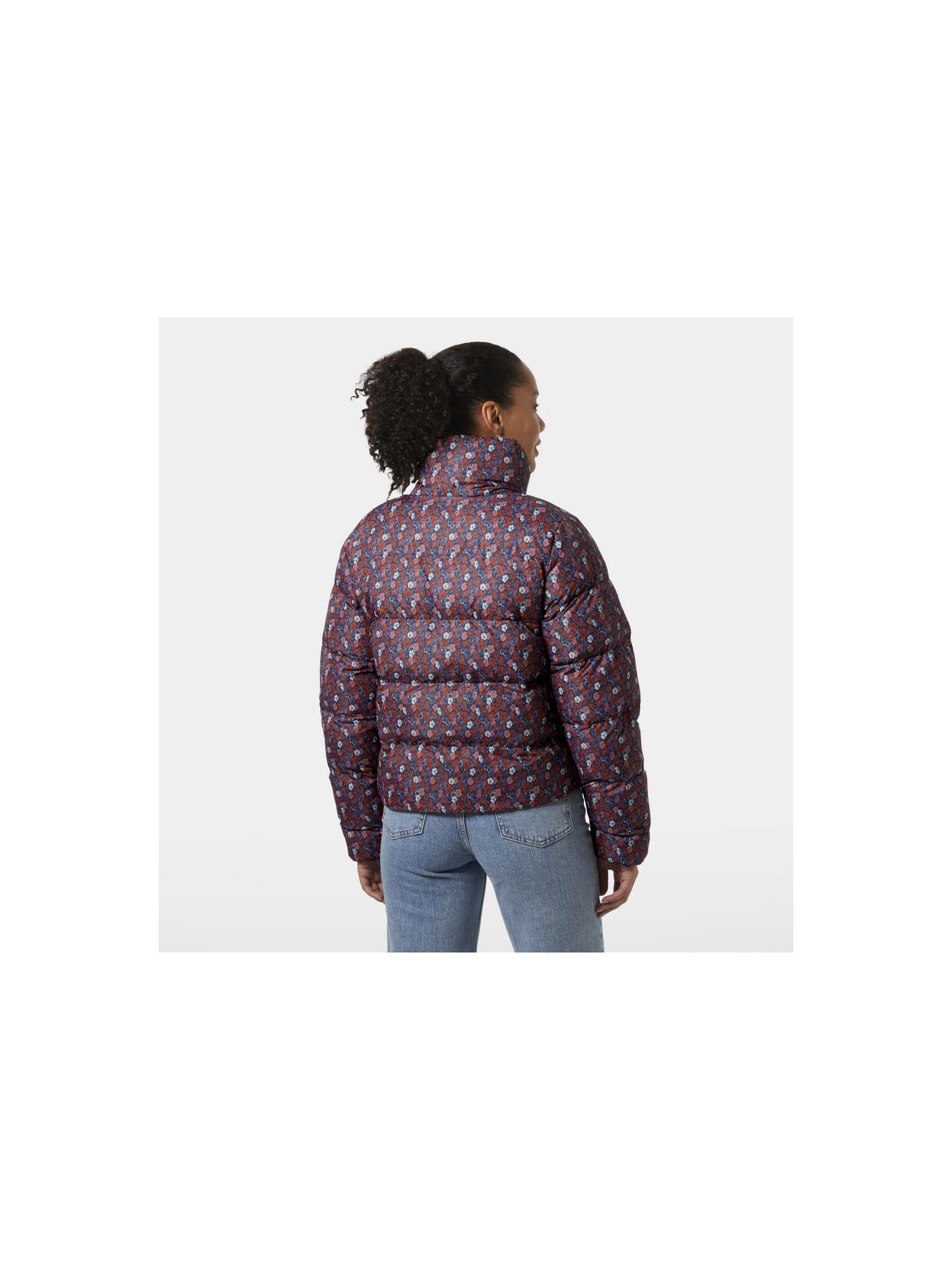 Kurtka damska HELLY HANSEN W Jade Puffer Jacket kolor granatowy