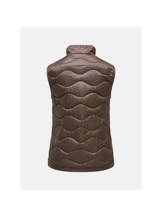 Kamizelka damska PEAK PERFORMANCE Helium Utility Down Vest brązowa
