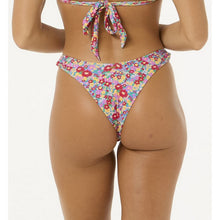 Majtki kąpielowe RIP CURL Las Flores High Leg Skimpy czerwone
