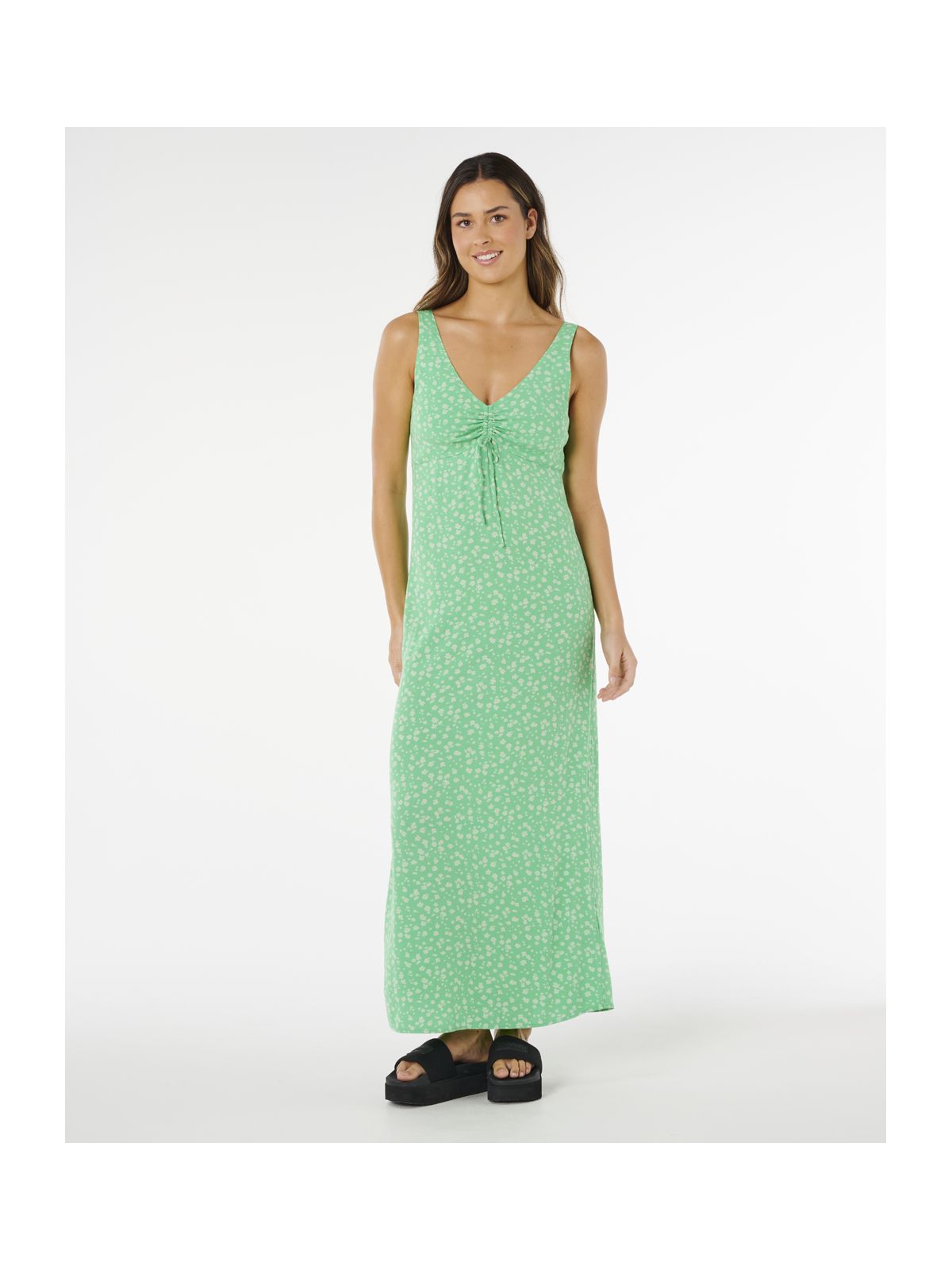 Sukienka RIP CURL Surf Side Maxi Dress zielona