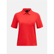 Koszulka PEAK PERFORMANCE W Comfort Zip Polo czerwony - Adventure Sports
