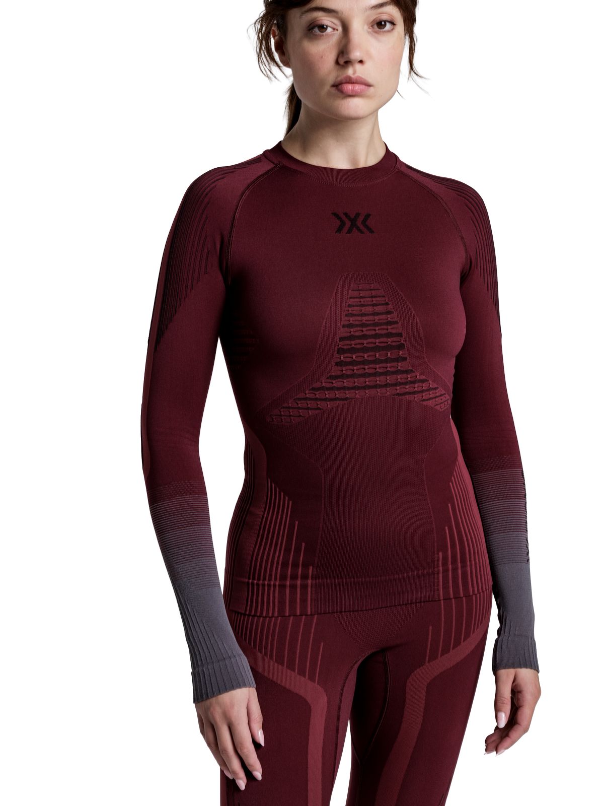 Koszulka damska X-Bionic Invent Graphics Shirt Ls