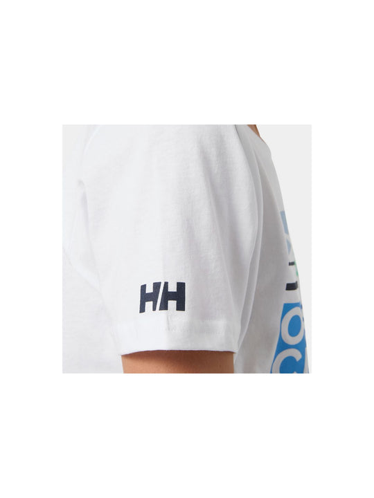 Koszulka dziecięca HELLY HANSEN Jr The Ocean Race T-Shirt biała
