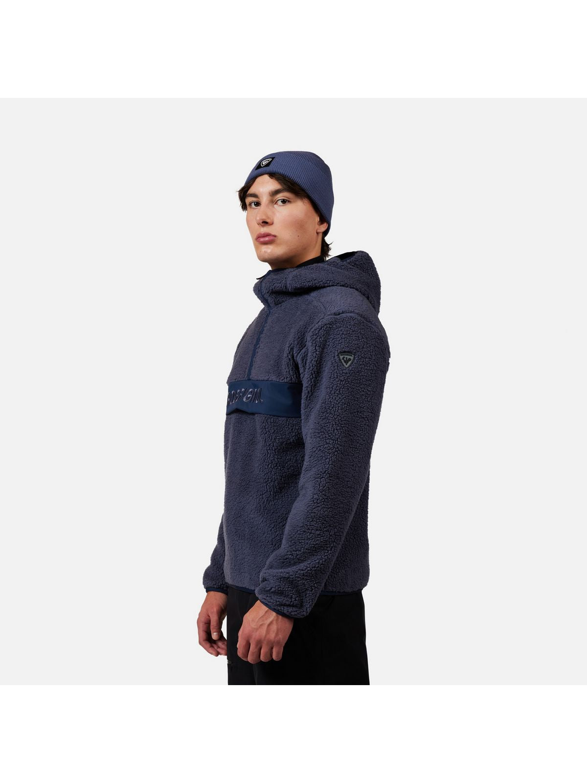Bluza męska ROSSIGNOL ALLTRACK ANORAK FLEECE niebieska