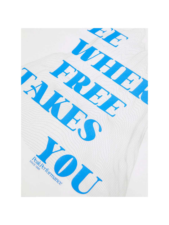 Koszulka PEAK PERFORMANCE M Graphic Tee biały
