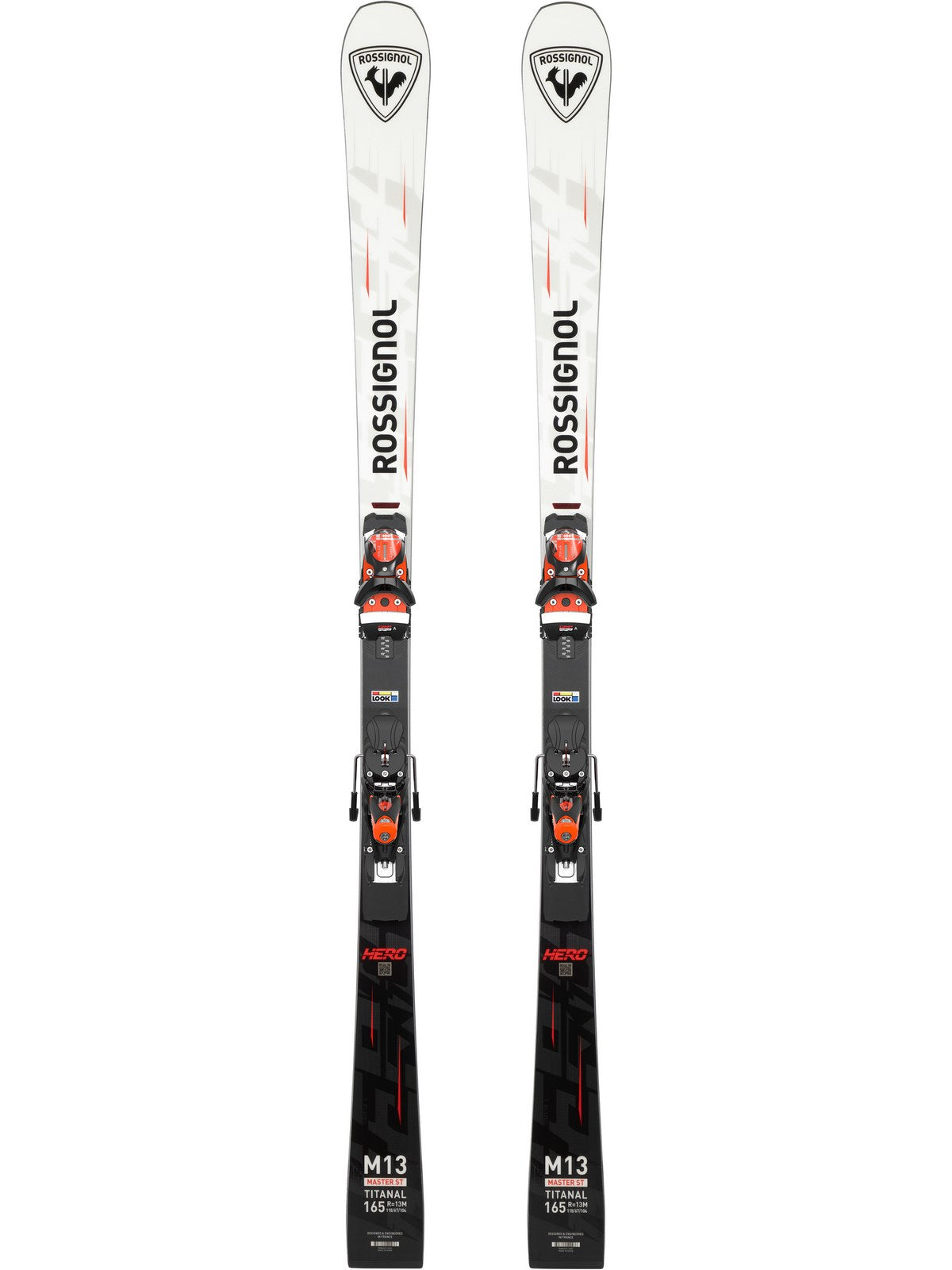 ROSSIGNOL HERO MASTER ST M12 スキー 156cm Narty ROSSIGNOL HERO MASTER ST R22 + wiązania LOOK SPX 12 Race
