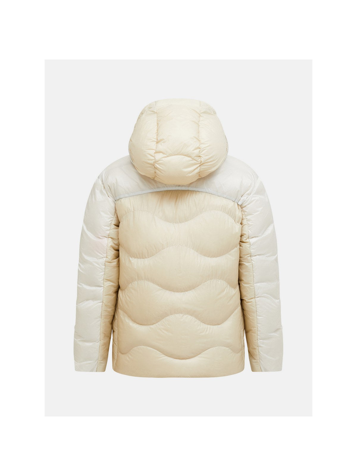 Kurtka PEAK PERFORMANCE M Helium Diamond Fuse Down Hood piaskowy