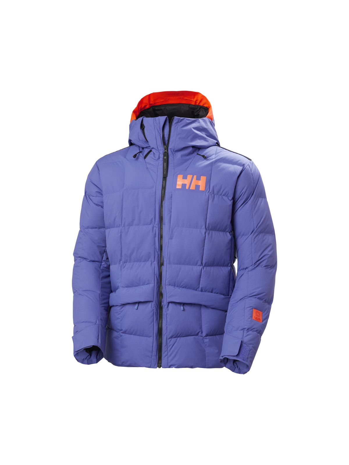 Kurtka narciarska męska HELLY HANSEN EMIKO RIDABLE PUFFY JACKET fioletowa