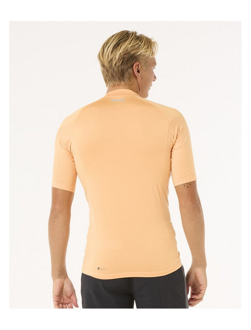Lycra męska RIP CURL Waves Upf Perf S/S pomarańczowa