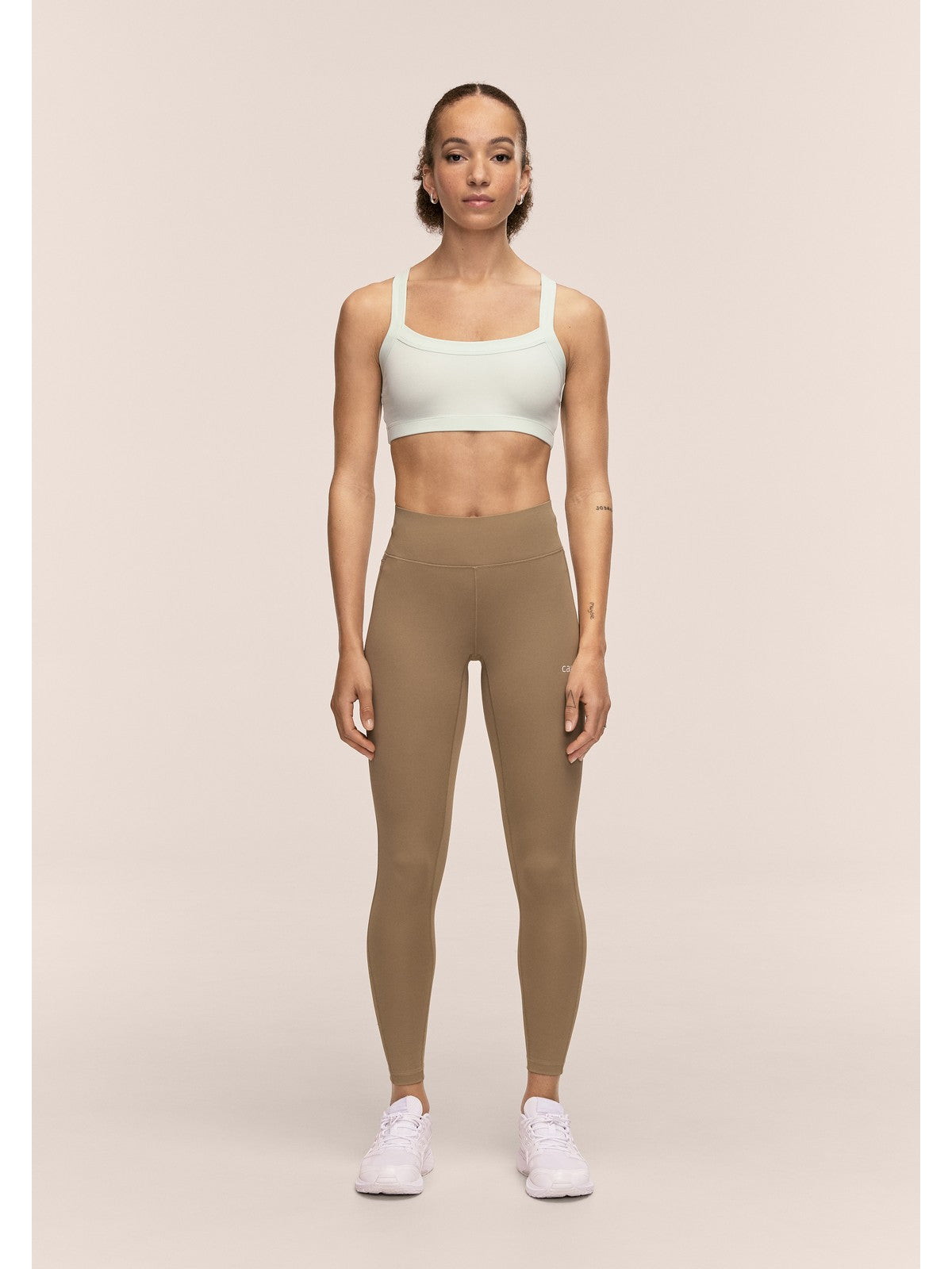 Top damski CASALL Defined Rib Sport Top kolor zielony