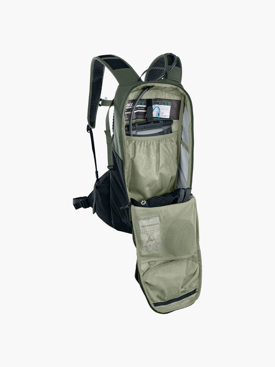 Plecak rowerowy EVOC Ride 12 + bukłak Hydration 2 dark olive/black
