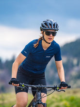 Koszulka rowerowa damska NORTHWAVE Essence 2 Woman Jersey - niebieski
