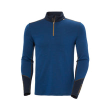 Bielizna termiczna męska HELLY HANSEN LIFA MERINO MIDWEIGHT 1/2 ZIP granatowa
