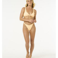 Stanik kąpielowy RIP CURL La Joya Tall Knot Tri żółty
